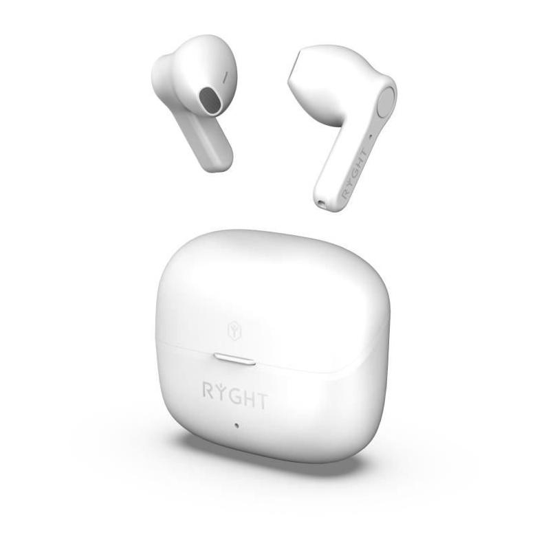 Écouteurs Bluetooth sans fil RYGHT JANTA Blanc - Petit mais puissant