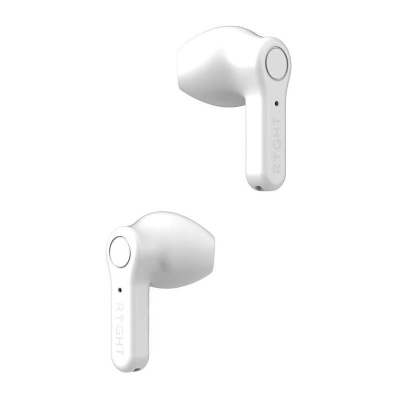 Écouteurs Bluetooth sans fil RYGHT JANTA Blanc - Petit mais puissant