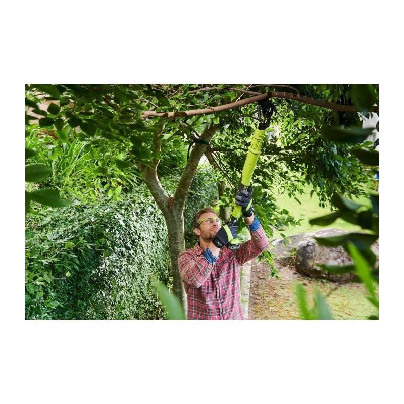 Coupe-branches 18V RYOBI ONE+ - Lames Bypass - Capacité de coupe 32mm