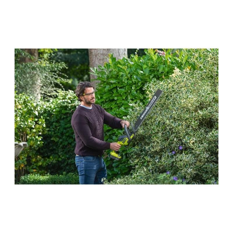 Taille-haies RYOBI 18V ONE+ - Lames 50 cm - Batterie 2,0 Ah - RY18HT50A