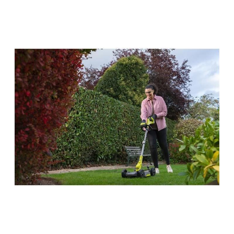 Tondeuse 3-en-1 18V ONE+ RYOBI - Coupe 30 cm + batterie 2 Ah - RY18LMC30A
