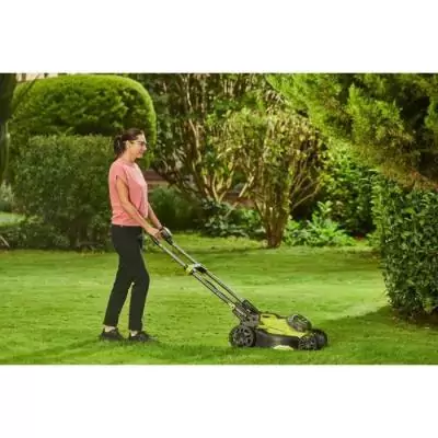 Tondeuse poussée 18V Brushless - Ø coupe 40 cm - batterie 5,0 Ah & chargeur 2,0 A