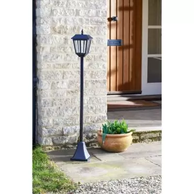 Lampadaire solaire SMART GARDEN Metro 20 lumens Noir - 130 x 18 cm