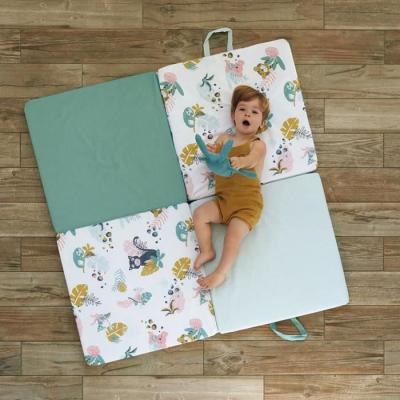 Tapis Malin Jungle Buddies - Aire d'éveil 60x60x29 cm