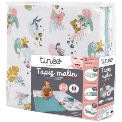 Tapis Malin Jungle Buddies - Aire d'éveil 60x60x29 cm