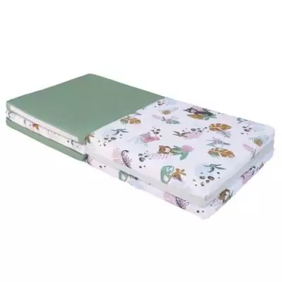 Tapis d'éveil évolutif TINEO Maxi Jungle Buddies - 180x200 cm