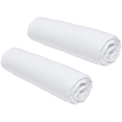Lot de 2 draps housses TODAY Essential - 160 x 200 cm - 100% Coton_bio