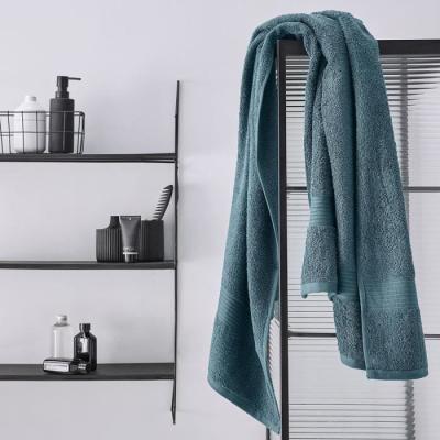 Maxi Drap de Bain 100% Coton TODAY 90x150 cm - Paon