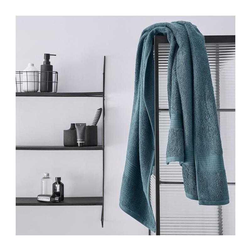 Maxi Drap de Bain 100% Coton TODAY 90x150 cm - Paon