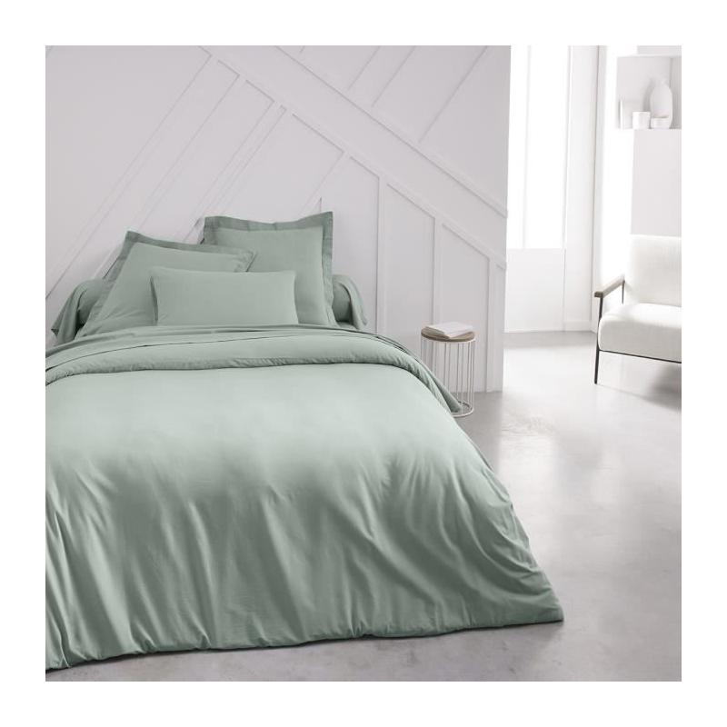 Drap housse TODAY Essential en coton jersey - 100% Coton - Celadon