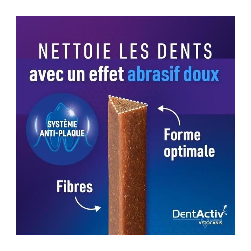 Bâtonnets DentActiv au Saumon pour Chat - Hygiène Bucco-Dentaire