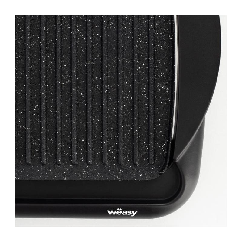 Plancha électrique WEASY STO52 2000W - Effet pierre - Température réglable