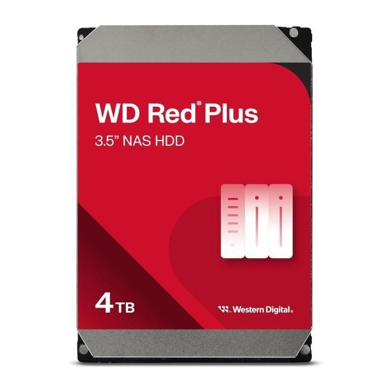 Disque dur Interne WD Red Plus 4To - Dédié NAS
