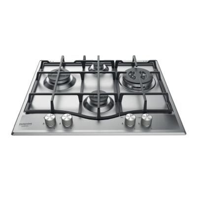 Hotpoint PCN 641 T IX HA Acier inoxydable Intégré 60 cm Gaz 4 zone(s)