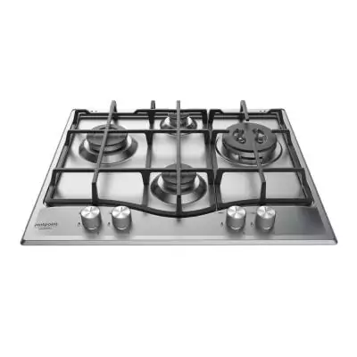 Hotpoint PCN 641 T IX HA Acier inoxydable Intégré 60 cm Gaz 4 zone(s)