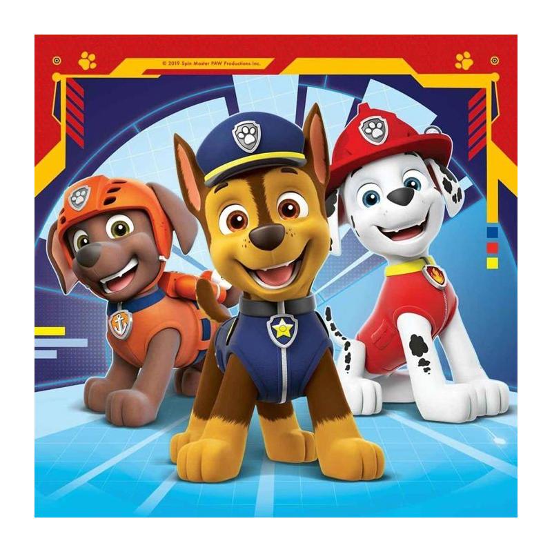 Lot de puzzles enfant Pat'Patrouille - Ravensburger - 3x49 pièces - Prêts à secourir