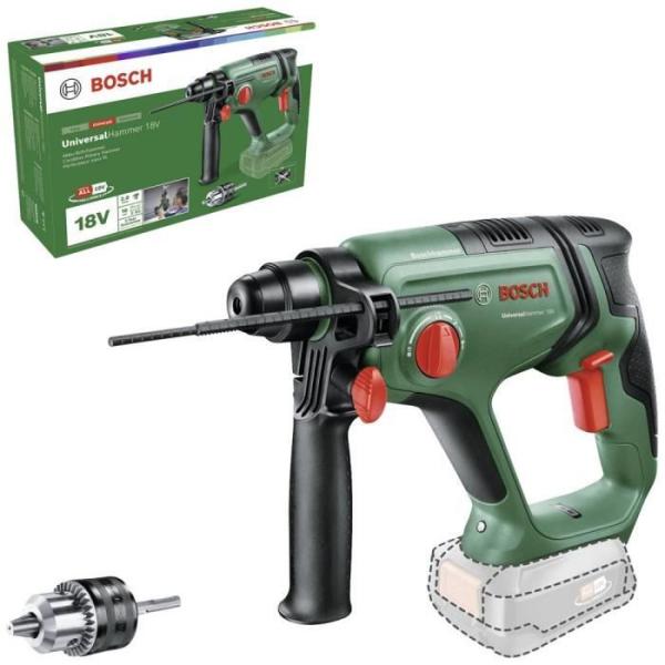 Perforateur UniversalHammer 18V (seul) + SRE Adapterbohrfutter