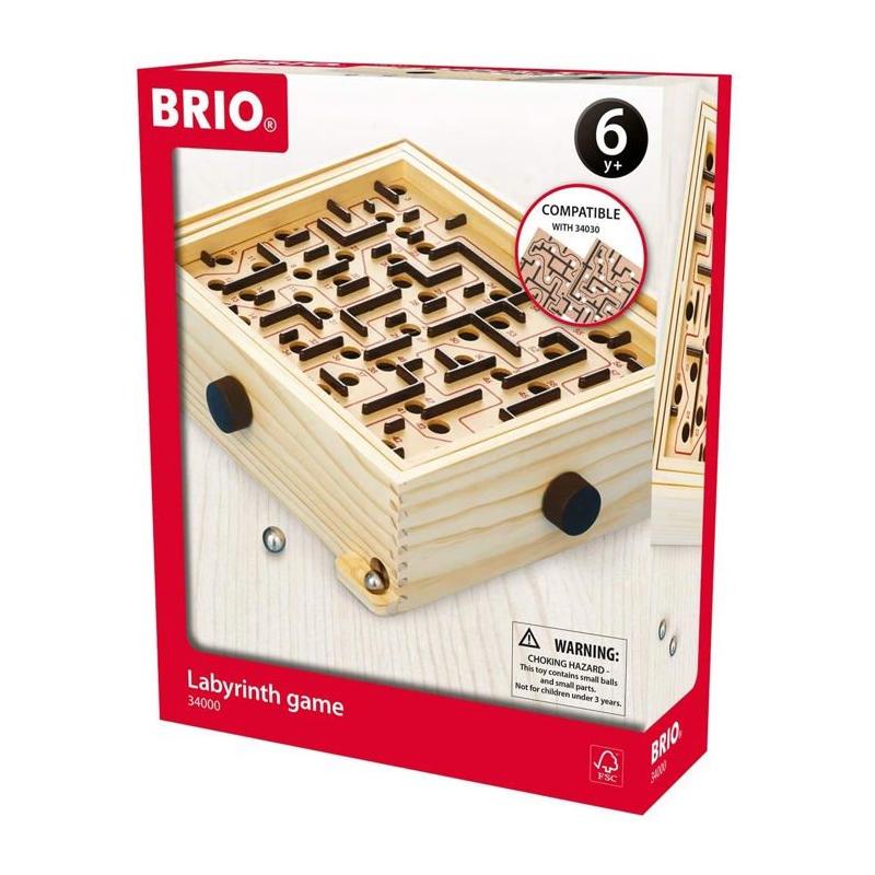 Jeu de Labyrinthe BRIO en bois - Ravensburger - Puzzle 6 ans+