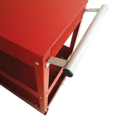Servante d'atelier 3 plateaux sur roues DOMAC - Rouge - Compacte et pratique