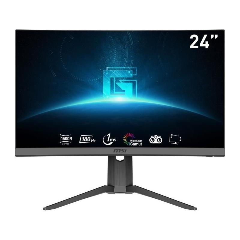 Ecran Gaming Incurvé MSI G24C6P E2 - 24" FHD 180Hz