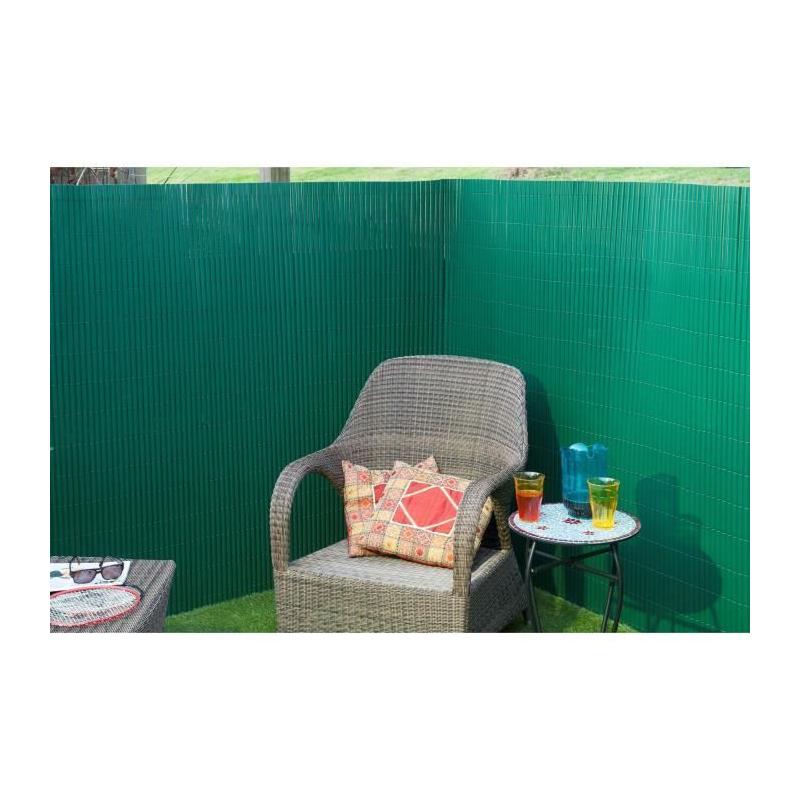 Canisse PVC double face NATURE 1 x 3 m - Occultant 4/5