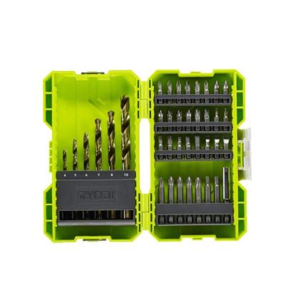 Ensemble de perçage et vissage 38 accessoires RYOBI