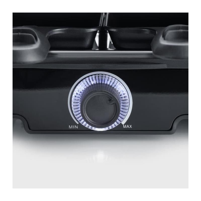 Appareil à raclette SEVERIN RG9670 - 8 pers - Plaque antiadhésive 41,7 x 26,3 cm