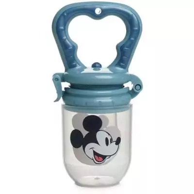 Pack repas Mickey pour bébé - 1 grignoteuse + 1 bol + 1 tasse + couverts
