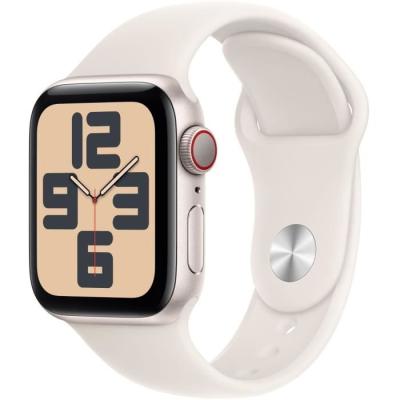 Montre Apple Watch SE GPS + Cellular - Starlight Aluminium