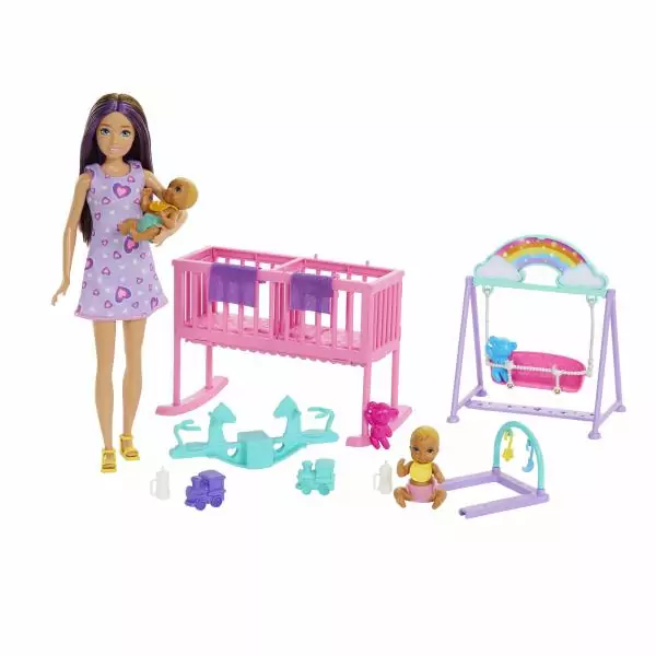 Barbie Skipper Babysitters Inc. – Coffret Skipper Baby-Sitter La Chambre des Jumeaux