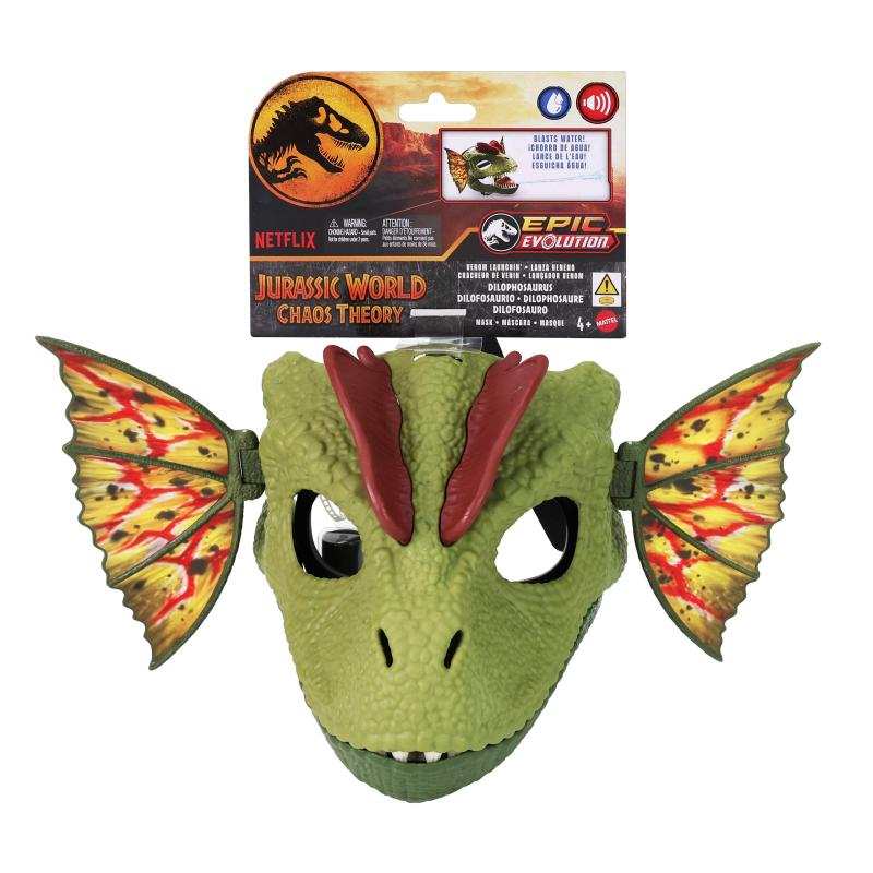Jurassic World – Masque Dilophosaurus Lanceur De Venin