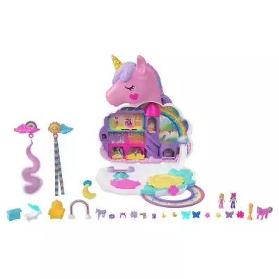 Polly Pocket – Salon de Coiffure Licorne Arc-en-ciel
