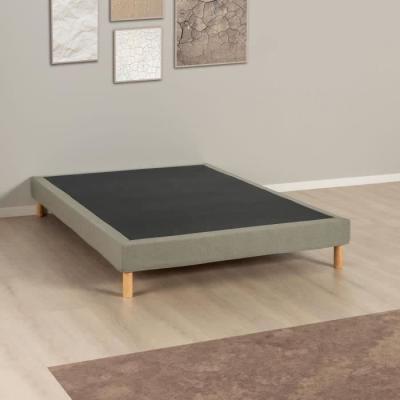 Sommier tapissier 140x190 cm Vert olive - Kit DEKO DREAM Eazyx