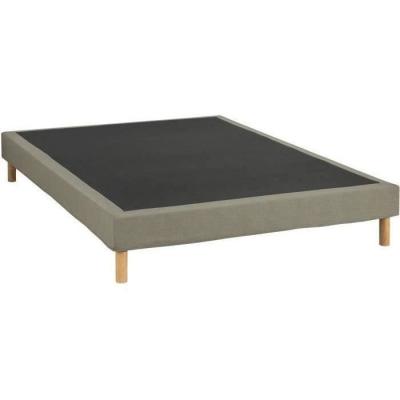 Sommier tapissier 140x190 cm Vert olive - Kit DEKO DREAM Eazyx