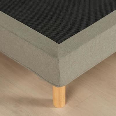 Sommier tapissier 140x190 cm Vert olive - Kit DEKO DREAM Eazyx