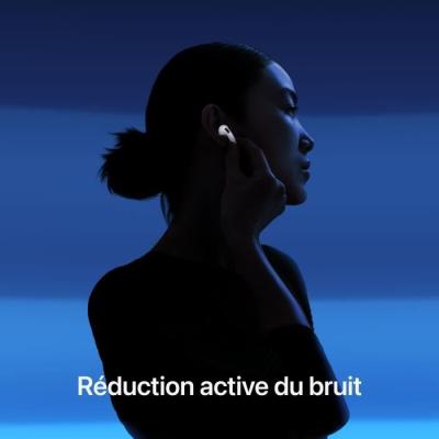Écouteurs APPLE AirPods 4 avec réduction de bruit - Performances exceptionnelles