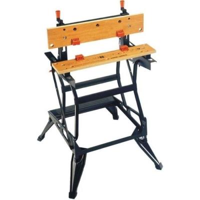 Etabli pliable BLACK+DECKER WM550-XJ - 2 Mâchoires en Bambou