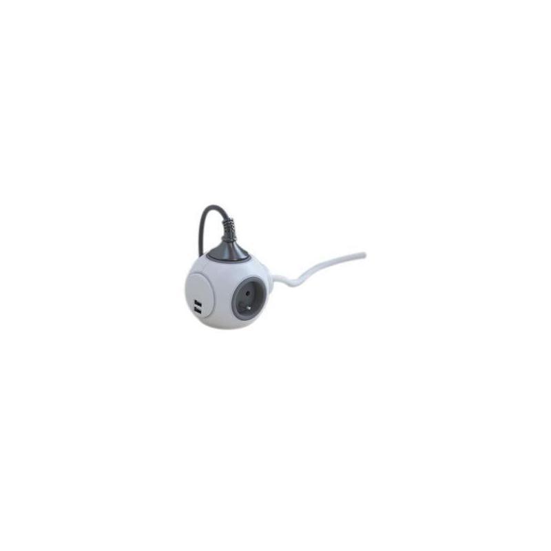 Multiprise USB + Prise CHACON - PowerBall Extended