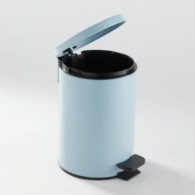 Poubelle de SDB pratique - TODAY - UTILITY - 3 L - Bleu Doux