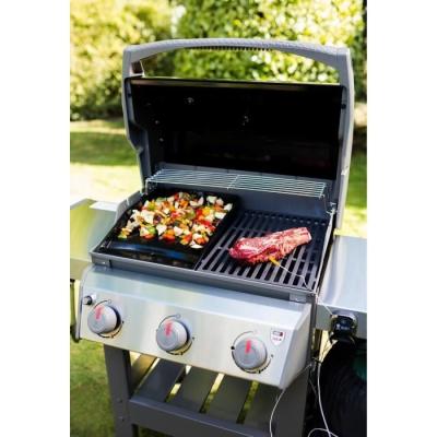 Barbecue à gaz mix plancha émaillée Weber Spirit II E-310 - Noir