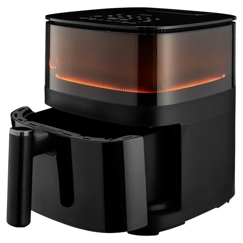 MEDION LIFE X10 XL Unique 5 L 1500 W Friteuse d’air chaud Noir