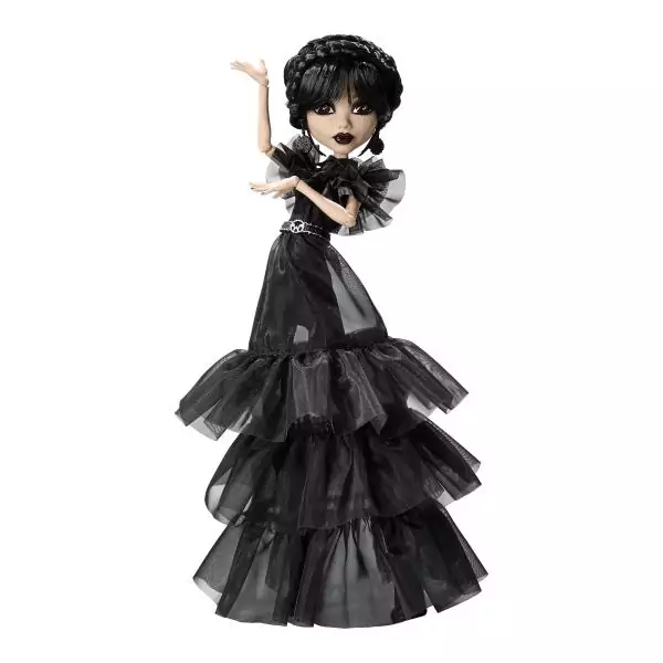 Monster High-Mercredi Addams en Tenue de Bal-Poup?e - Monster High - HXJ03