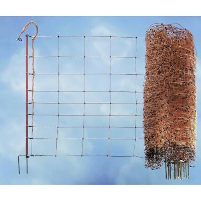 Filet électrifiable pour moutons OviNet - 50m x 90cm - 14 piquets