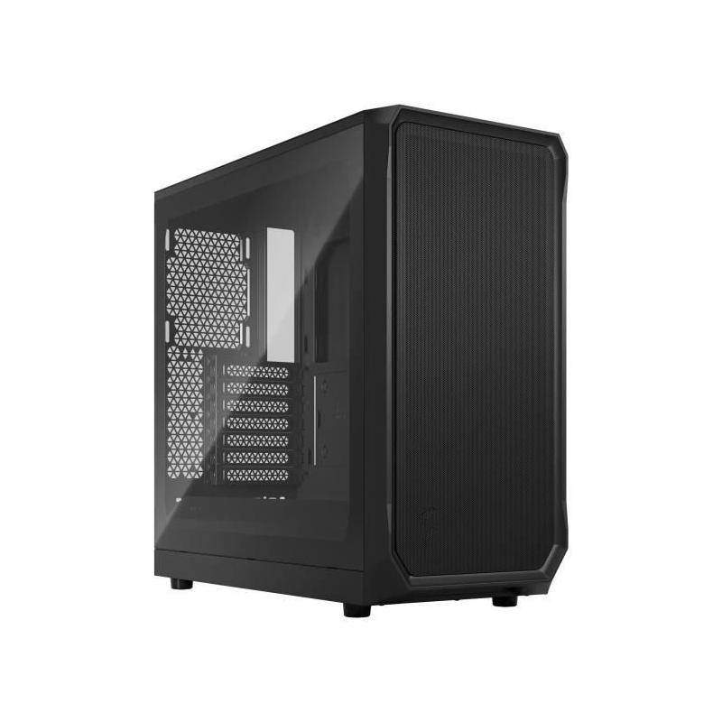 Boîtier PC FRACTAL DESIGN Focus 2 Black TG Clear Tint - Design élégant et compact