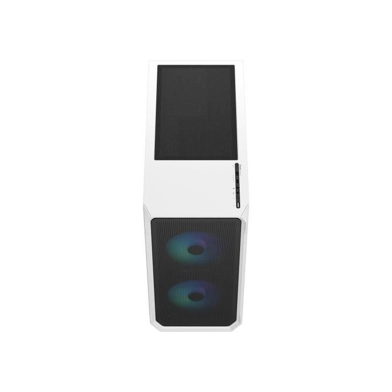 Boîtier PC FRACTAL DESIGN Focus 2 RGB Blanc TG Tinté Claire