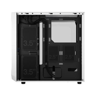 Boîtier PC FRACTAL DESIGN Focus 2 RGB Blanc TG Tinté Claire