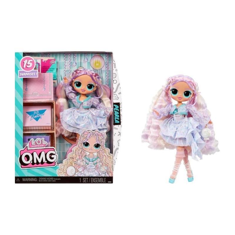 Poupée mannequin L.O.L. Surprise OMG Pearl - 24 cm avec accessoires