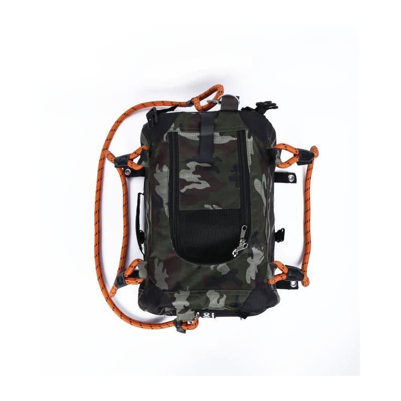Sac de transport M PETS - Remix 2 en 1 Camouflage & Orange