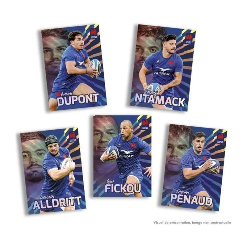 Boîte 7 pochettes RUGBY EDF - PANINI | Jeu de stickers
