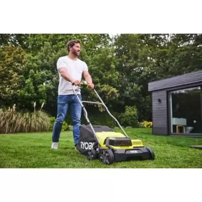 Scarificateur / aérateur 18V Brushless Ø 35 cm - 2-en-1, 2 batteries incluses